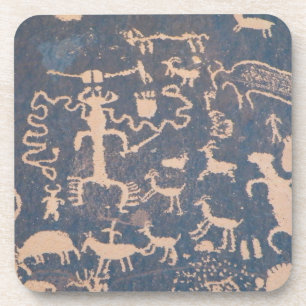 Newspaper Rock Petroglyphs Coaster