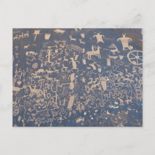 Newspaper Rock postcard