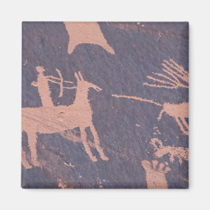 Newspaper Rock, S.P., UT Near Monticello. Magnet