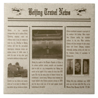 Newspaper Tile