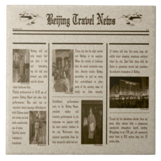 Newspaper Tile