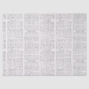 Newspaper Tissue  Paper