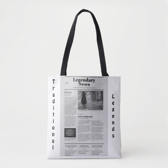 Newspaper Tote (Front)