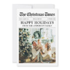 Newspaper Unique Fun What A Year Photo Christmas