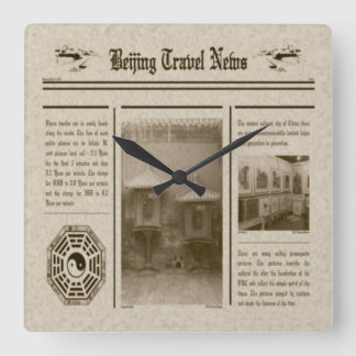 Newspaper Wall Clock