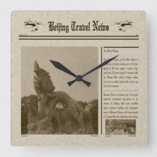 Newspaper Wall Clock