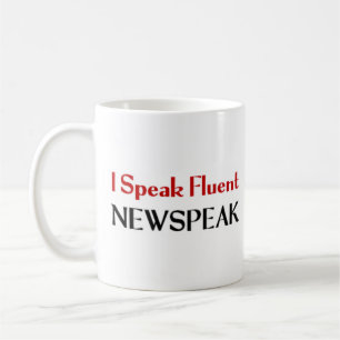 newspeak speaker coffee mug