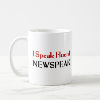 newspeak speaker coffee mug