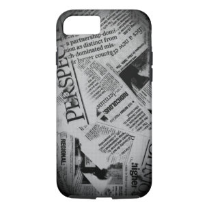 Newsprint Headlines iPhone 8/7 Case