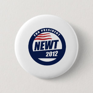 Newt 2012 6 cm round badge