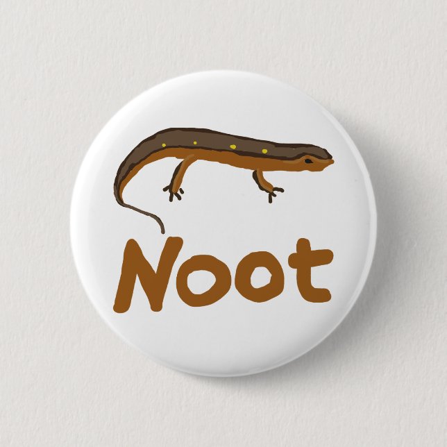 Newt 6 Cm Round Badge (Front)