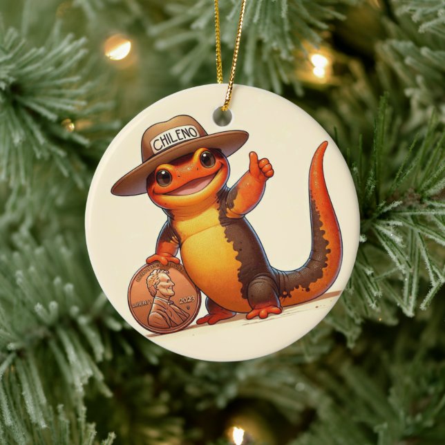 Newt Brigade Holiday Ornament - newton (Tree)