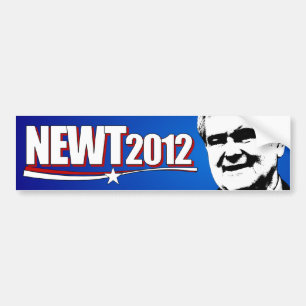 Newt Gingrich 2012 Bumper Sticker