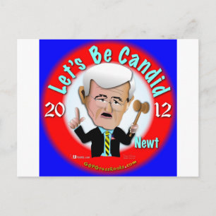Newt Gingrich Postcard