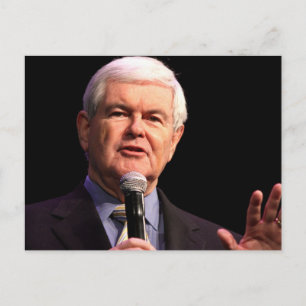 Newt Gingrich Postcard