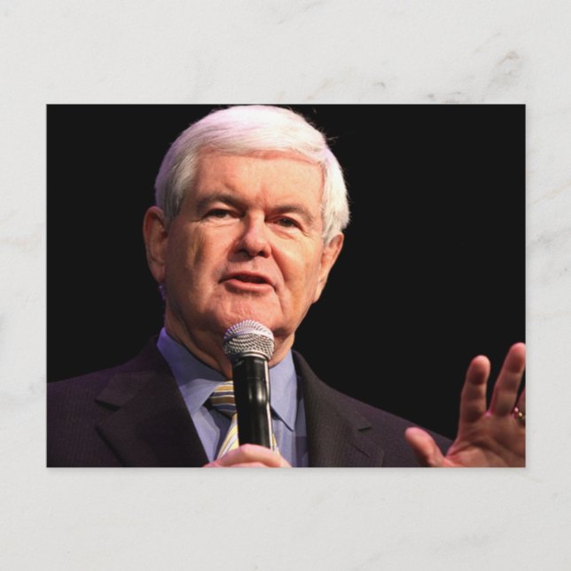 Newt Gingrich Postcard (Front)