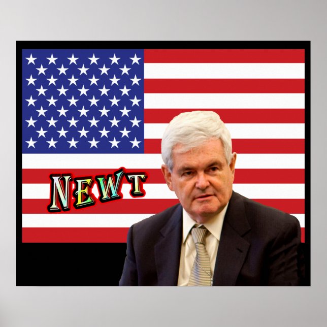 NEWT - Red, White, & Blue Poster (Front)