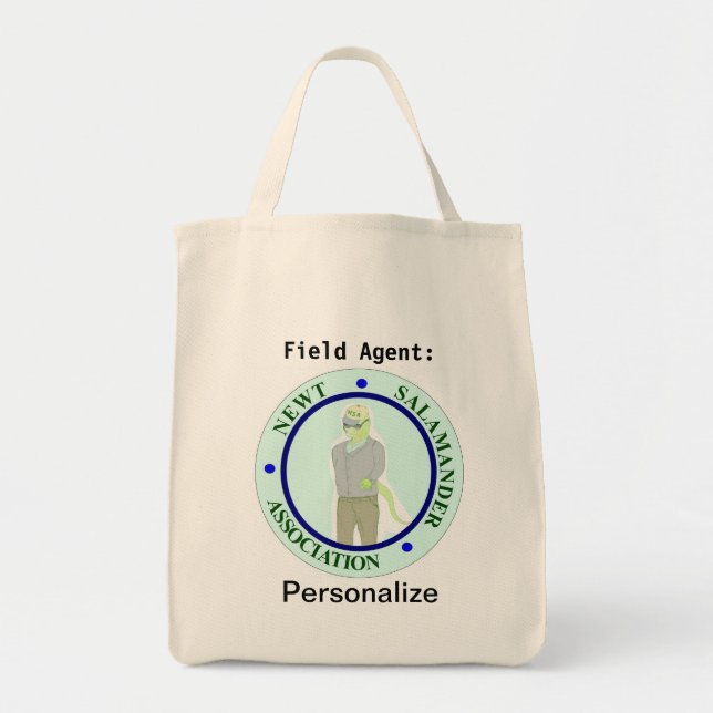 Newt Salamander Association Tote (Front)