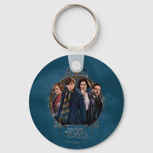 NEWT SCAMANDER™ and Company Art Nouveau Frame Key Ring