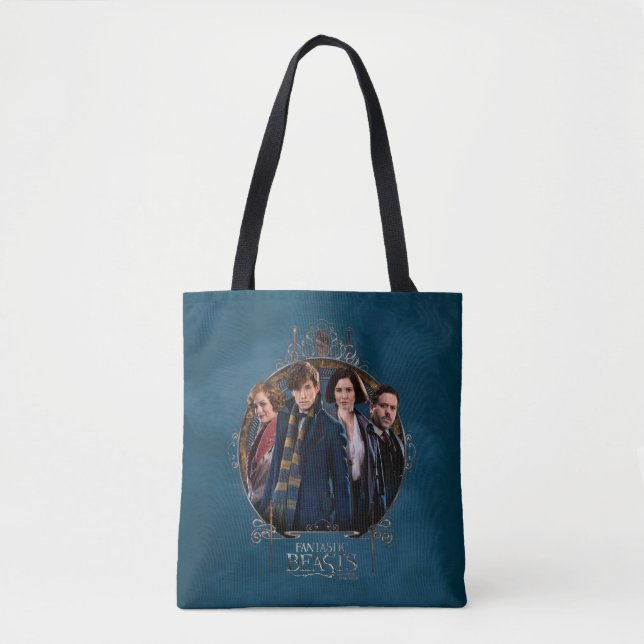 NEWT SCAMANDER™ and Company Art Nouveau Frame Tote Bag (Front)