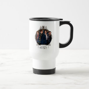 NEWT SCAMANDER™ and Company Art Nouveau Frame Travel Mug