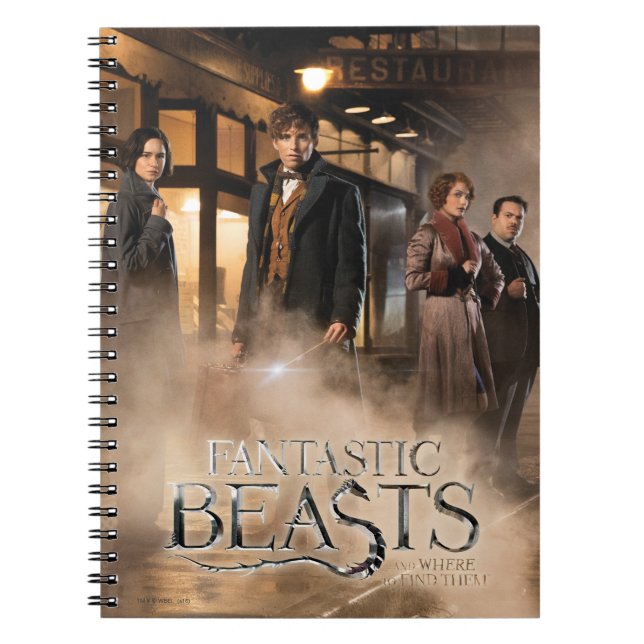 NEWT SCAMANDER™ & Co. At The Train Station Notebook (Front)