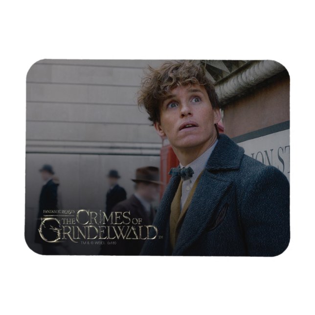 NEWT SCAMANDER™ In London Photo Magnet (Horizontal)