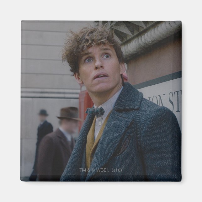 NEWT SCAMANDER™ In London Photo Magnet (Front)