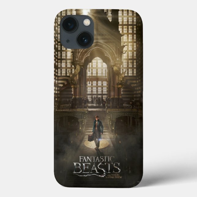 NEWT SCAMANDER™ in MACUSA™ Headquarters Case-Mate iPhone Case (Back)