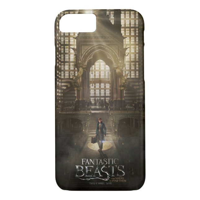 NEWT SCAMANDER™ in MACUSA™ Headquarters Case-Mate iPhone Case (Back)
