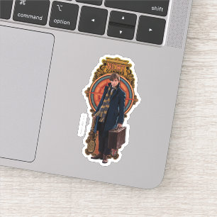 NEWT SCAMANDER™ Standing Art Nouveau Panel