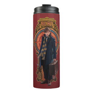 NEWT SCAMANDER™ Standing Art Nouveau Panel Thermal Tumbler