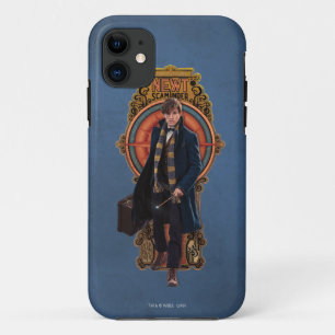 NEWT SCAMANDER™ Walking Art Nouveau Panel iPhone 11 Case