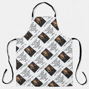 Newton Calculate Motions Madness Of People Quote Apron