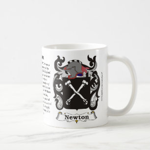 Newton Family Coat of Arms Mug