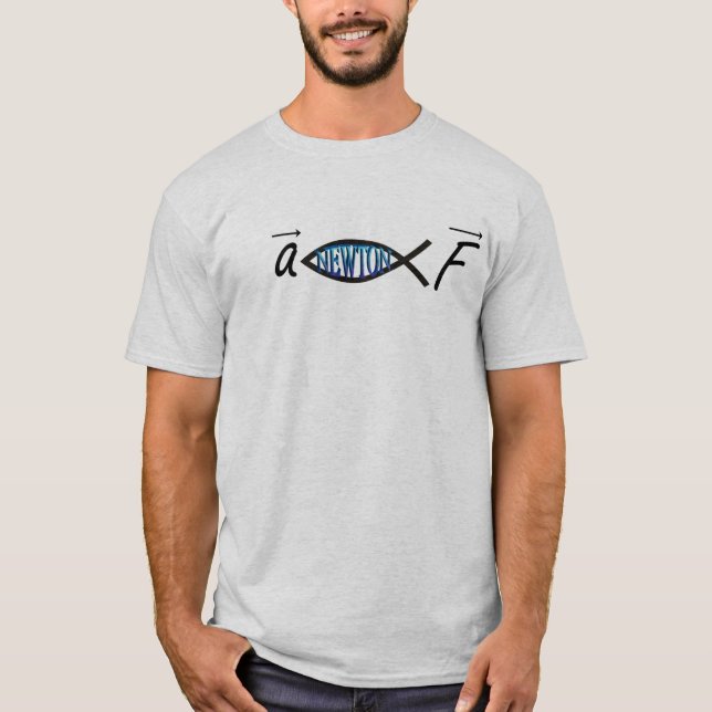 Newton Fish T-Shirt (Front)