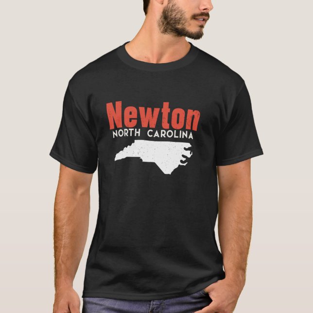 Newton North Carolina USA State America Travel T-Shirt (Front)