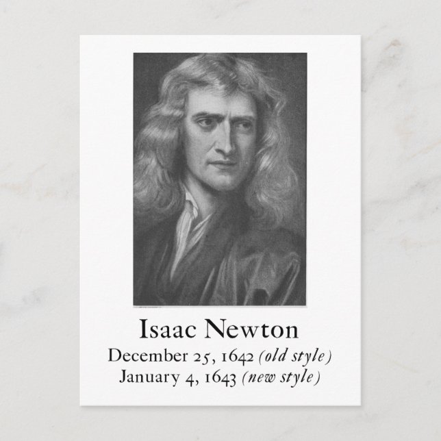 Newton Postcard (Front)