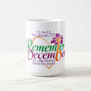 Newtown Remember December Memorial Coffee Mug