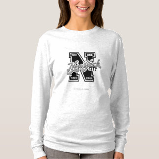 Newyork City Long Sleve T Shirt For Womens