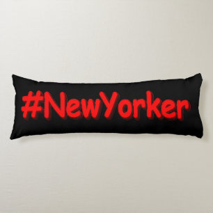 "#NewYorker " Cute Design. Buy Now Body Cushion