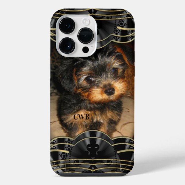 NEWYORKie  Monogram Poochie iPhone Case (Back)