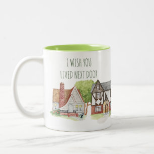 Next Door Two-Tone Coffee Mug