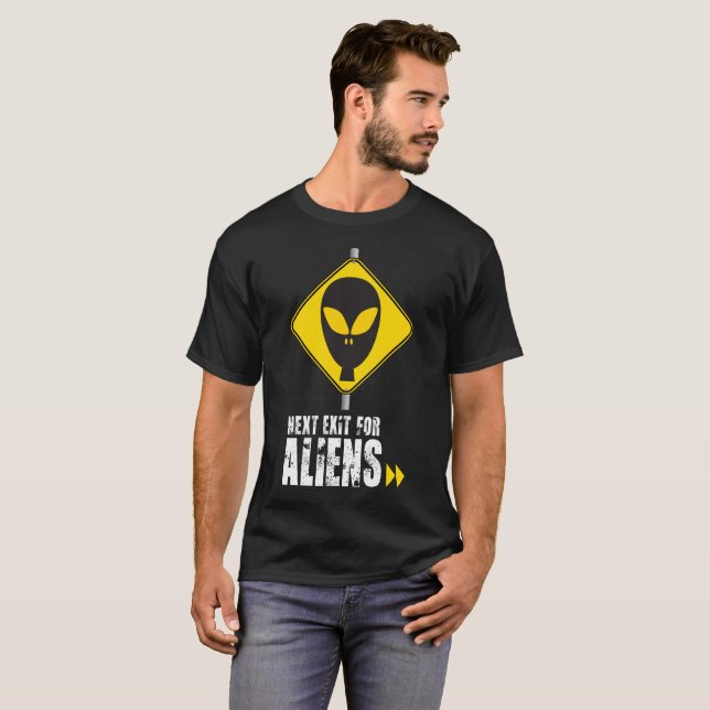 Next exit for Aliens T-Shirt (Front Full)