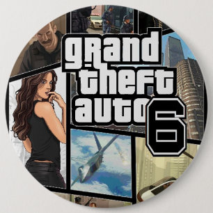 Next-Gen Heist Command Console 6 Cm Round Badge