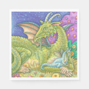 Next Generation Baby Dragon Fantasy PAPER NAPKINS