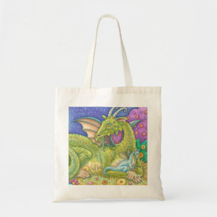 Next Generation Blue Baby Dragon TOTE BAG Fantasy