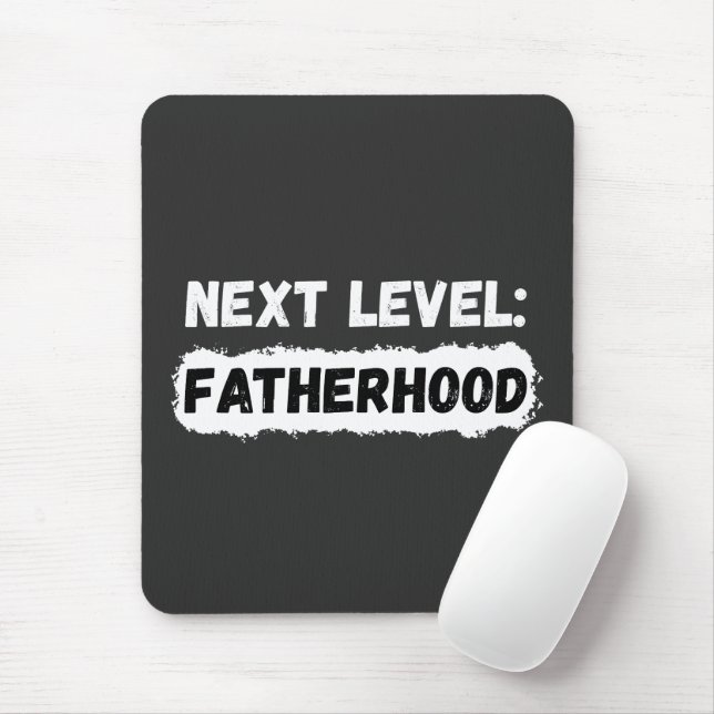 Next Level: Fatherhood Gamer Dad Mouse Mat (With Mouse)