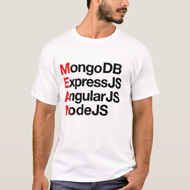 Next level full stack development. T-Shirt (Front)