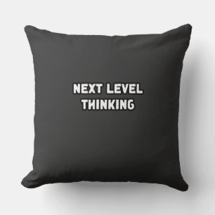 Next Level Thinking Innovation Growth Visionary Mi Cushion